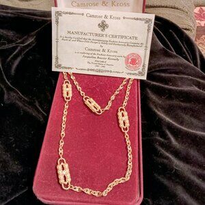 Camrose & Kross necklace worn by Jacqueline Bouvier Kennedy